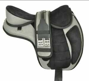 Free-max-sillín de caballo con estribo de cuero sintético, todos los colores disponibles - Product Image 2