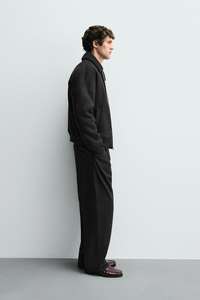 Winter <b>Men's</b> <b>Denim</b> Coated Single Breasted Stand Collar Button Washed Casual Cargo <b>Jacket</b> <b>Hooded</b> OEM Service Waterproof Windproof - Product Image 2