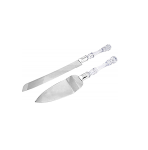 Vente chaude En Acier Inoxydable Pizza Couteau Gâteau Pelle Serveur De Mariage Acrylique Poignée pour une utilisation à la main Offre Spéciale - Product Image 6