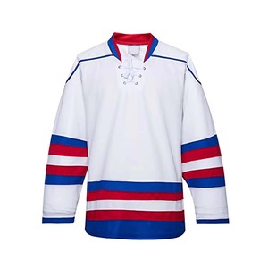Camiseta de hockey sobre hielo personalizada de buena calidad para adultos y jóvenes, venta al por mayor para entrenamiento, ropa de equipo OEM - Product Image 2