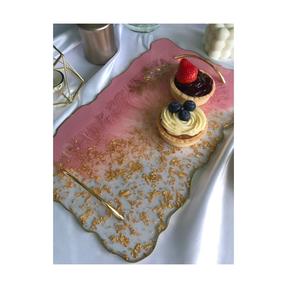 Plateaux en résine pour les coins spirituels, pour ranger les encens, les cloches, les cristaux, contribuant à une ambiance méditative sereine - Product Image 1