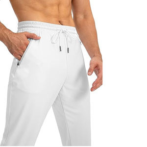 กางเกงวอร์มทรงตรงของผู้ชายกางเกงวอร์มทรงหลวมลายทางสำหรับวิ่งจ๊วบซักแบบย้อนยุคโลโก้ได้ตามต้องการ - Product Image 4