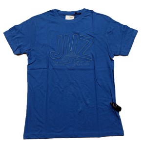 Camiseta de manga corta con estampado gráfico desgastado personalizado - Product Image 1