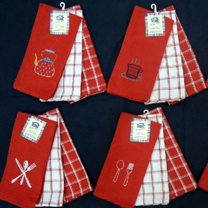 100% Cotton Kitchen <b>Towel</b> Customized Branding Design Fabric Packaging Gifting Logo <b>Embroidered</b> Wholesale Bulk Manufacturer - Product Image 3