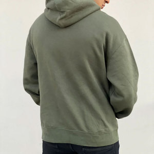 2025 sweat à capuche surdimensionné de haute qualité pour hommes au meilleur prix motif solide ODM approvisionnement impression numérique pour la saison d'hiver - Product Image 2