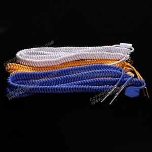 Hilo de cintas de seda Aiguillette de calidad superior para cordones de citación ceremonial, uniformes de miembros del personal, accesorio con patrón de logotipo - Product Image 5