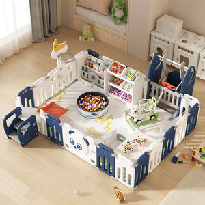 Nuovo Design Box per Bambini Panda Gigante Recinto Pieghevole per Bambini con Tappetino Grande Area Giochi per Bambini - Product Image 1