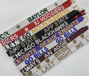 Sangle de sac perlée faite à la main avec paillettes, personnalisable, pour sacs à main et pochettes - Product Image 2