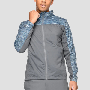 Coupe-vent imperméable léger à fermeture éclair quart pour hommes Vestes coupe-vent imperméable pour piste du Pakistan - Product Image 3