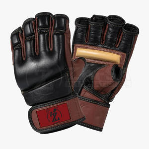 2024 Guantes de cuero MMA de alta calidad a granel del fabricante pakistaní para artes marciales y boxeo a bajo precio - Product Image 1