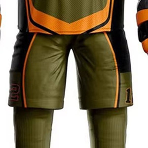 Meilleur design, maillots de hockey sublimés légers, service OEM, uniforme de hockey sur glace à prix raisonnable - Product Image 6