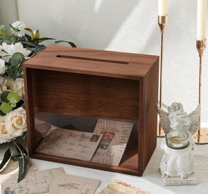 กล่องไม้ใส่การ์ดพร้อมหน้าจออะคริลิคสำหรับใช้เป็นอนุสรณ์หรือเฉลิมฉลองงานชีวิตจากเวียดนาม - Product Image 4