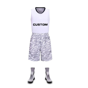 Customized <b>Basketball</b> Uniform Kit BSCI Polyester Sportswear Sublimation Design Plus Size Team Club Uniform Printed - Product Image 5