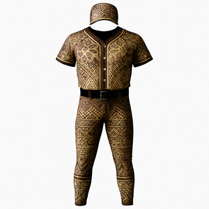Uniforme de Béisbol Atlético Ligero, Conjunto Completo |   Tela de Secado Rápido |   Ropa Deportiva para Niños y Adultos - Product Image 6