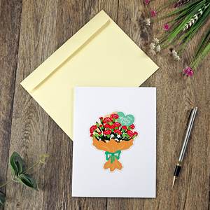 การ์ดป๊อปอัปดอกไม้3D ใหม่พร้อมของขวัญดีไซน์ตามสั่งสำหรับคุณแม่พร้อมผู้จัดจำหน่ายวันแม่จากเวียดนาม - Product Image 6