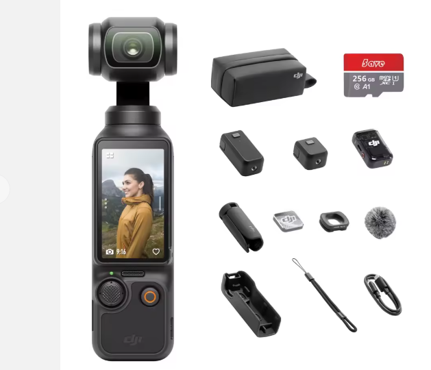 East Osmo Pocket 3 Creator Combo 1 ''CMOS Vlogging Cameras 4K/120fps 3-осевой стабилизирующий микрофон для отслеживания лица/объектов OEM