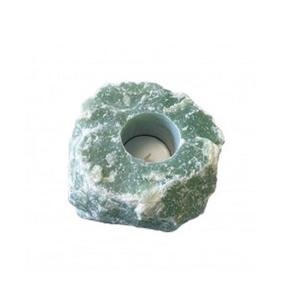 Portavelas de piedra natural Aventurina verde portavelas de cristal natural Cristal de piedras preciosas Reiki curación suministro mayorista - Product Image 5