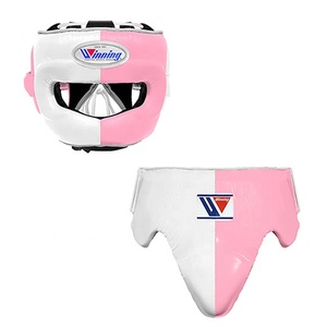 Kit de Entrenamiento de Boxeo Profesional Hecho a Medida, Guantes de Cuero Winning, Protector de Cabeza/Ingle, Secado Rápido, Transpirable, Artes Marciales - Product Image 3