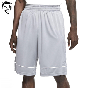 Short de basket-ball solide à la mode pour hommes longueur au genou vêtements de football américain décontracté respirant écologique 100% Polyester Fitness - Product Image 6