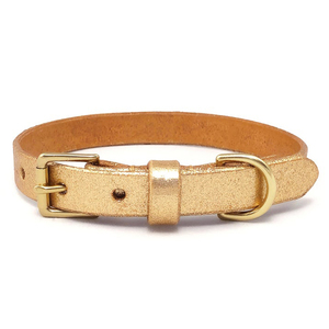 Collar de perro de cuero acolchado de alta calidad con remache de encaje y decoraciones enjoyadas estilo occidental entrenamiento de patrón de rayas a prueba de agua - Product Image 6