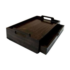 Bandeja de jugo de café de último diseño para mesa de Hotel, bandejas nórdicas para servir, Material de madera maciza, equipo de cocina hecho a mano - Product Image 1