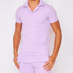 Pantalones Capri de Poliéster Tejido para Hombre, Estilo Casual de Verano, Corte Holgado, Transpirables, de Pierna Ancha, con Patrón Sólido y Logotipo Personalizado - Product Image 4