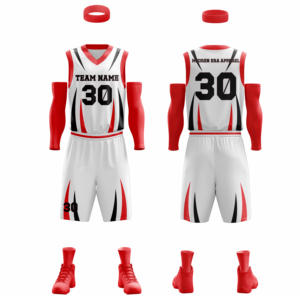 2024 transpirable Reversible Rosa Baloncesto Uniformes Sublimación BSCI, verano, pantalones cortos de baloncesto Reversible Team Baloncesto conjuntos - Product Image 3