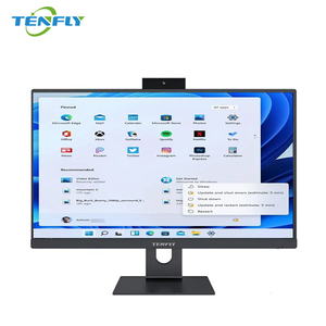 TENFLY原厂23.8英寸一体机AIO游戏电脑液晶台式机I3 I5 I7中央处理器 - Product Image 1