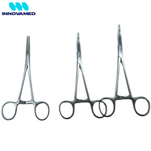 Pinzas Hemostáticas Rectas con Bloqueo, Pinzas de Bucle, Herramienta Manual 12.5 16 18cm, Pinzas Kelly Hemostáticas Plateadas INNOVAMED CE - Product Image 5