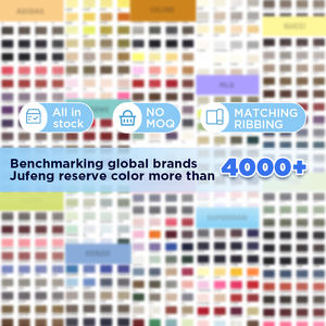 シングルストレッチスパンデックスコットン生地,通気性クールな感じナイロン弾性スポーツウェアアウトドアアクティブウェアRibTrendy - Product Image 3