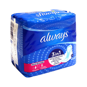 Coussinets d'incontinence toujours discrets pour femmes, forte absorption, 48 pièces - Product Image 3