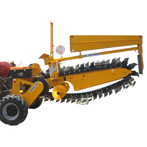 Trancheuse à chaînes professionnelle montée sur tracteur, marque Allame Kazici, pour les champs agricoles et l'installation de câbles, fabricant direct - Product Image 1