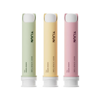 Tube de dentifrice sans air en PP écologique pour emballage cosmétique, sérigraphie, soins de la peau, lotion et bouteille de dentifrice