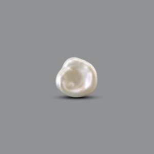 Perla Keshi Blanca de Agua Dulce de 4.75 Quilates, Forma de Patata, para la Elaboración de Joyas - Product Image 2