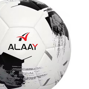 Alaay Ballon de football en cuir PU/PVC avec impression personnalisée Vente directe pour l'entraînement et le jeu Tailles 5/4/3/2 Ballon de football - Product Image 3