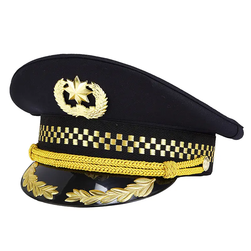 Cappelli da capitano personalizzati per feste cappello uniforme cappellini da capitano per piloti di linea di ultima qualità