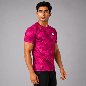 T-shirt léger pour homme, respirant, à séchage rapide, vêtements de sport, vêtements de course à pied, vêtements de sport actifs - Product Image 6