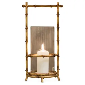 เชิงเทียนโลหะสำหรับตกแต่งบ้านมาแรงสำหรับส่งออกของตกแต่งบ้านเชิงเทียนของขวัญคริสต์มาสที่มีสำเนียง - Product Image 1