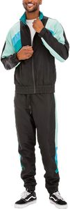 Ensemble de survêtement d'hiver unisexe en nylon et polyester respirant, coupe-vent réfléchissant, à capuche, épais, style streetwear, pour l'extérieur, vente en gros - Product Image 5