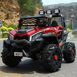 <span class=keywords><strong>Voiture</strong></span> électrique pour enfants à <span class=keywords><strong>prix</strong></span> avantageux avec télécommande, lumières LED, musique, jouet véhicule pour garçons et filles, cadeaux pour jeux en plein air - Product Image 1