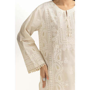 Ensemble de costume brodé 3 pièces IUSTKSD-2007 Summer Lawn Sequence - Product Image 6