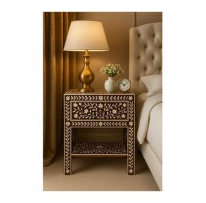 Table en incrustation d'os sur mesure, design indien personnalisé, taille et logo, pour la maison, salon, prix d'usine en Inde - Product Image 1