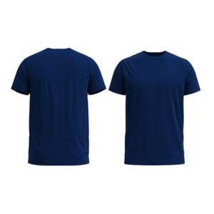 Camisetas de Manga Corta para Hombre, 100% Algodón, Tejido de Punto, Corte Regular, 180g, Lisas, Casuales, Anti-Pilling, con Logotipo Personalizado de su Marca, al por Mayor - Product Image 2