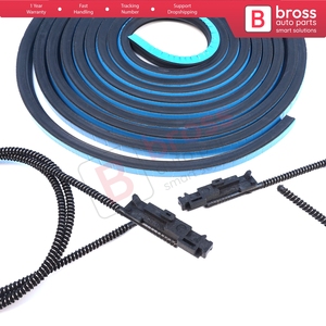 Joint en caoutchouc pour cadre de toit ouvrant coulissant BSR678, déflecteur de vent 490 cm, câble de bloc coulissant pour Mercedes Classe A W169, Classe B W245, A1697800244 - Product Image 4
