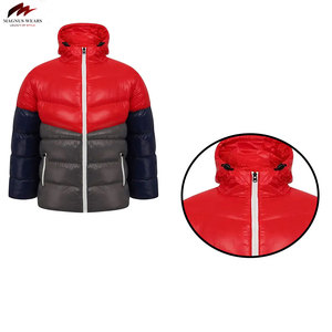 OEM Customizable Breathable <b>Mandarin</b> <b>Collar</b> Men's Winter Puffer <b>Jacket</b> Solid Canvas Street Wear Fashionable Outdoor Design Sale - Product Image 5