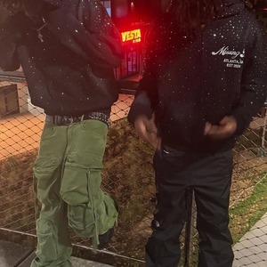 Sweat à capuche pour hommes de haute qualité 500gsm 100% coton Logo personnalisé délavé au soleil lavage à l'acide surdimensionné fermeture éclair Rivet strass poids lourd solide - Product Image 6