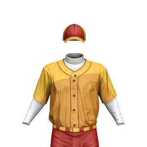 Produit le plus vendu uniforme de baseball respirant personnalisé uniforme de baseball de couleur unie de qualité supérieure pour la vente en ligne - Product Image 4