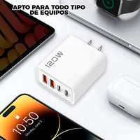 Pengisi Daya Dinding Universal Cube 2 Port USB 120W Pengisian Cepat QC3.0 Bahan Tahan Api PC Perlindungan Arus Berlebih Berbagai Warna
