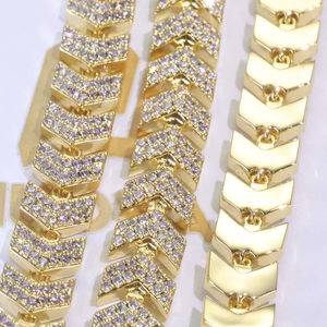 Cadena Cubana de Oro de 10K de Lujo con Diamantes Cultivados en Laboratorio, Collar Moderno con Incrustaciones de Diamantes, Joyería de Lujo, Regalo para Hombres, Moda Hip Hop - Product Image 3