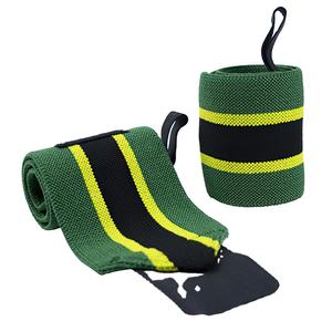 Bracelet de poignet pour la musculation et l'haltérophilie, antidérapant, réglable, en néoprène élastique, en forme de 8, soutien de gym, sécurité sportive - Product Image 2